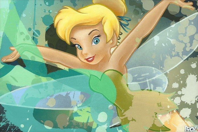 Tinker Bell - Limited Edition On Canvas